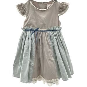 Strawberry Faire Girl’s Sweet Cap Sleeve Tulle Layered Full Dress Size 3 Toddler